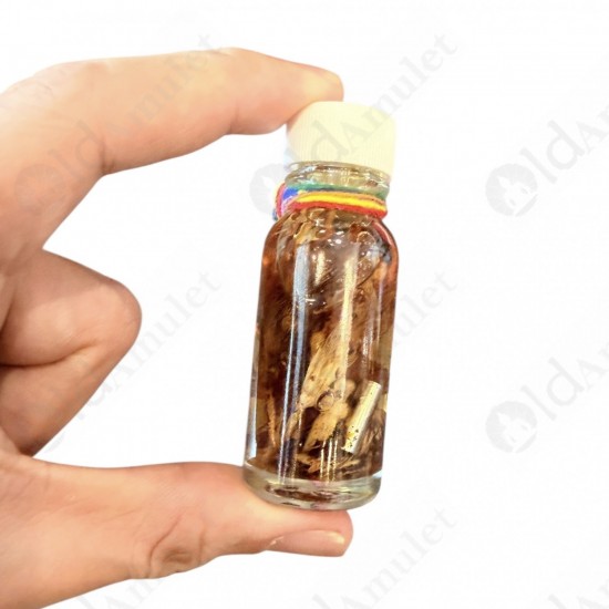 Flower in Holy Oil NMP Thai Amulet Love sex attraction Ajan Perm Praidam BE.2568