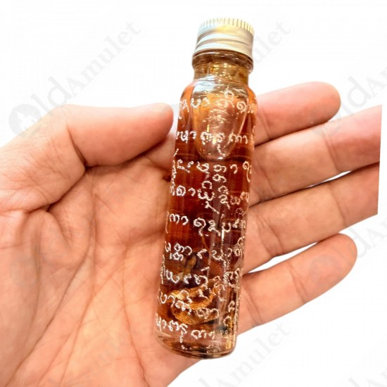 Wooden Herb in Holy Oil NMP Thai Amulet Love sex attraction charming Ajan Perm