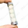 Round White Cave Pearl Thai Amulet Buddha Relics ARAHANT Stone 4Mini Takrud